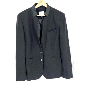 NEW Ann Taylor LOFT 2-button classic black blazer jacket career work 10